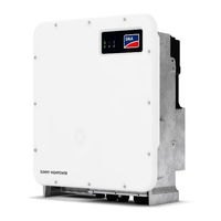 SMA SUNNY HIGHPOWER PEAK3 Quick Reference Manual