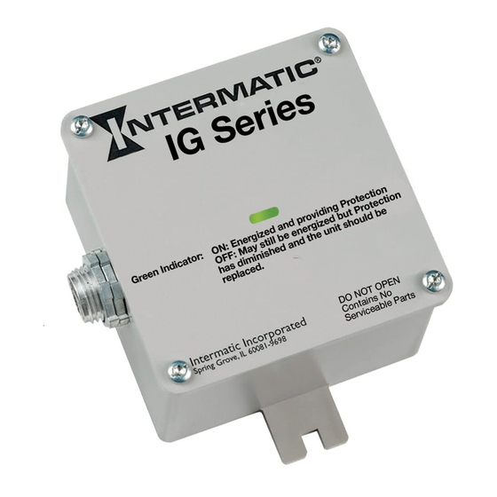 Intermatic IG1200RC3 Installation Instructions