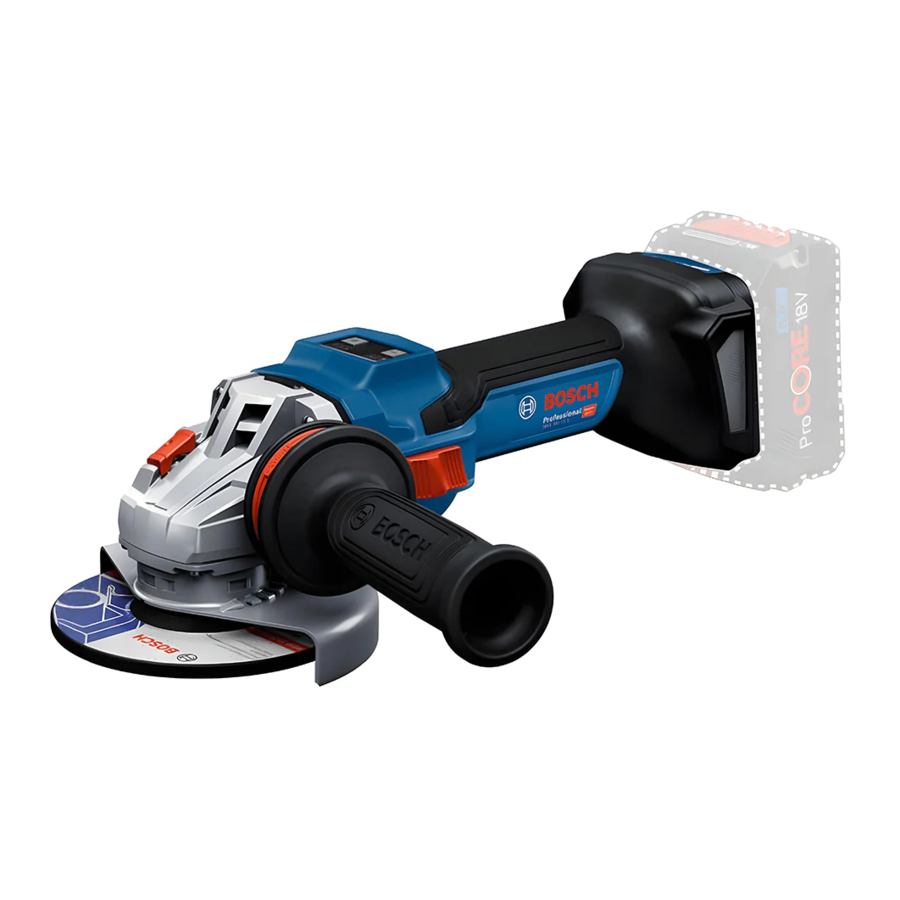 Bosch Professional GWS 18V-15 S Manual