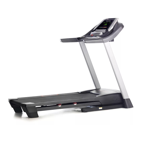 Pro-Form 850 T Treadmill Manual