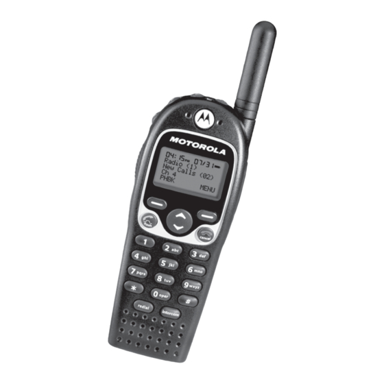 User Manuals: Motorola CLS1450c Two-way Radio