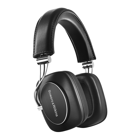 Bowers & Wilkins P7 Wireless User Manual