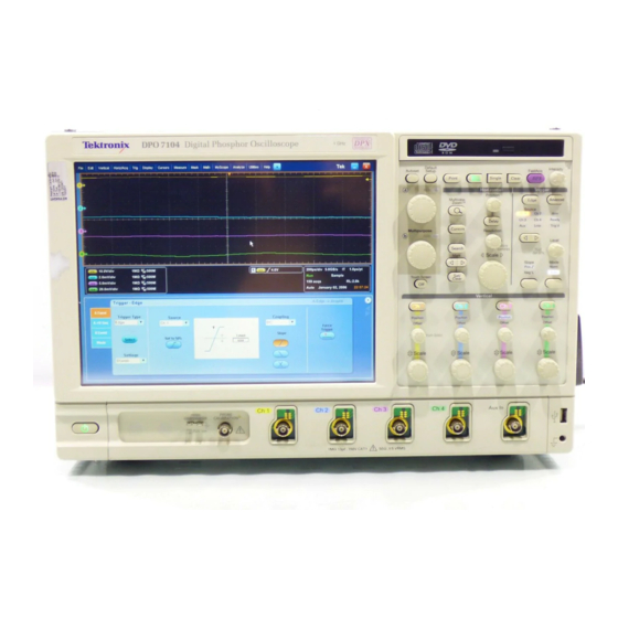 Tektronix DPO7254 Manuals