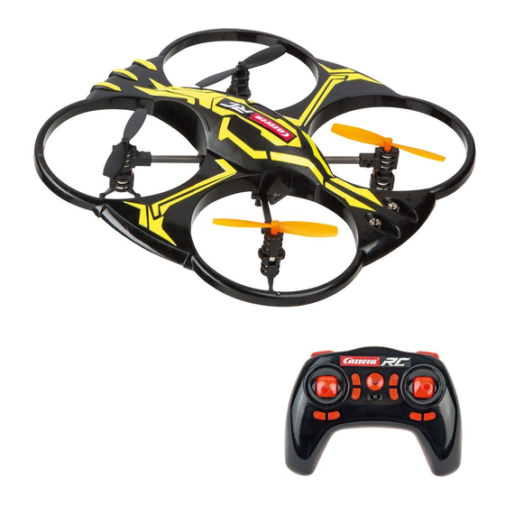 Carrera RC Quadrocopter CRC X1 Assembly And Operating Instructions Manual