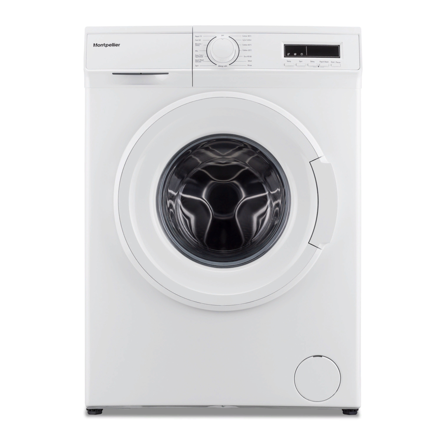 montpellier MW7141W Installation And Operating Instructions Manual