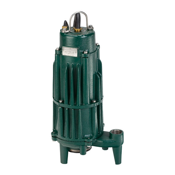 Zoeller 7011 Owner's Manual