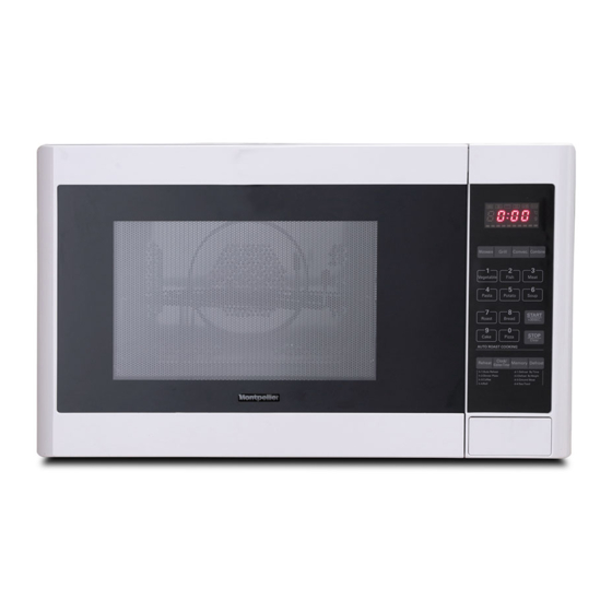 montpellier MON-MMW25CTWW Installation And Operating Instructions Manual