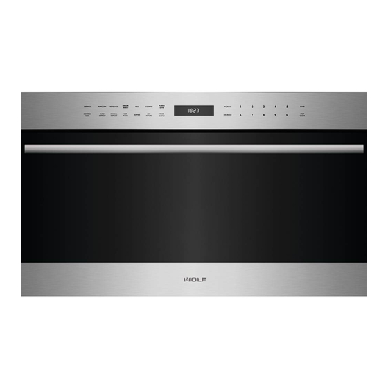 Wolf ICBMDD24TE Dimension Manual