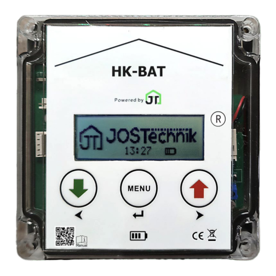 JOSTechnik HK-BAT Original Operating Instructions