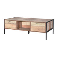 Archers Sleepcentre HOXTON COFFEE TABLE WITH DRAWERS Assembly Instructions Manual