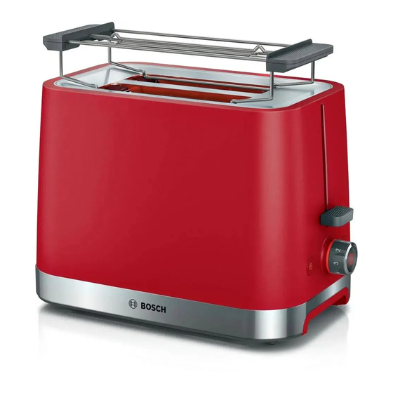 User Manuals: Bosch TAT4M 2 Series Slice Toaster