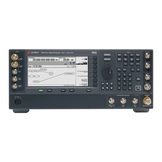 Keysight E4428C ESG RF Programming Manual