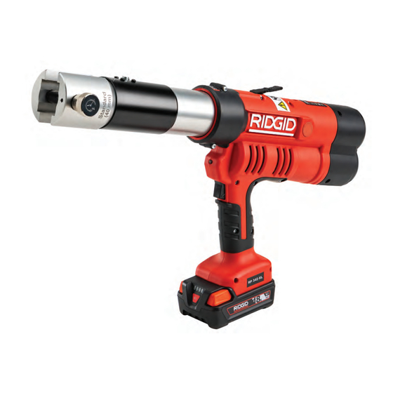 RIDGID RP 342-XL Manual
