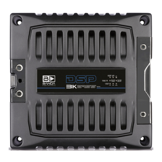 Banda Audioparts DSP 3K BASS User Manual