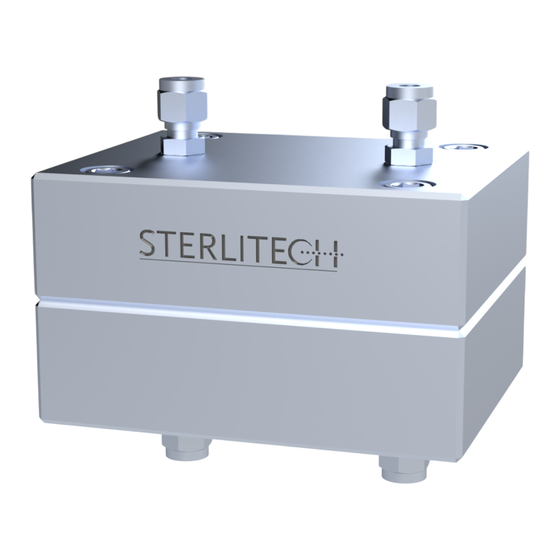 Sterlitech CF042H-FO Cell Assembly & Operation Manual