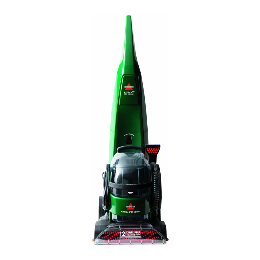 Bissell ProHeat Lift-Off, 24A4 / 30K7 / 66E1 / 80X9 Series Manual