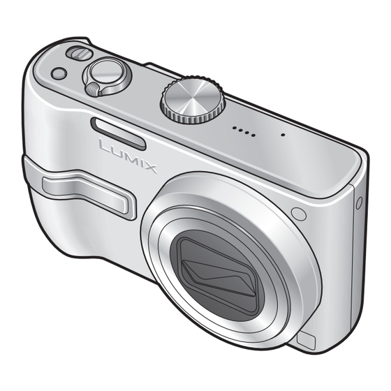 Panasonic DMC-TZ3A - Lumix Digital Camera Manuals