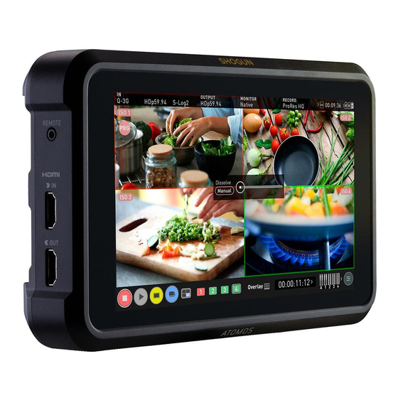 Atomos SHOGUN 7 User Manual