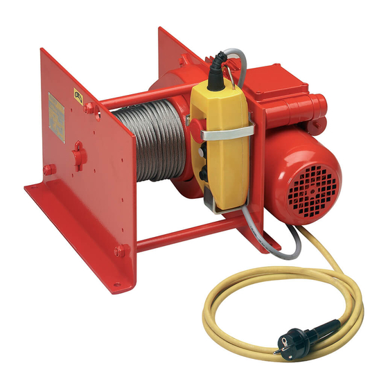HADEF 43/86E-Liftboy Wire Rope Winch Manuals
