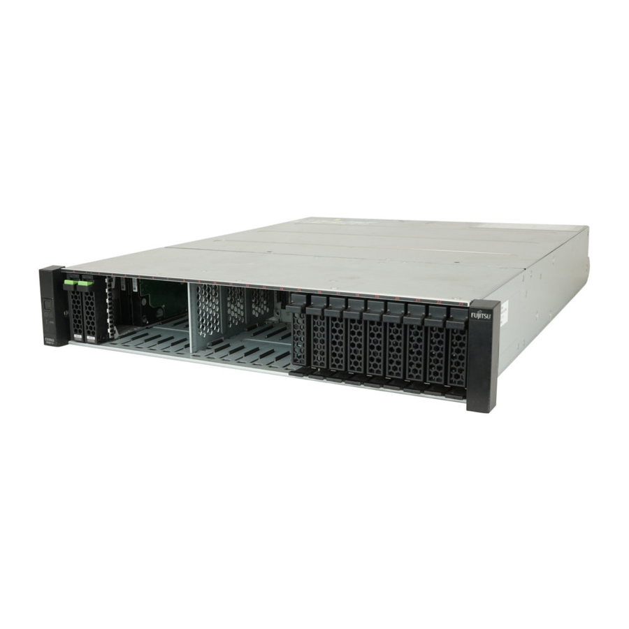 User Manuals: Fujitsu ETERNUS DX60 S3 Storage System