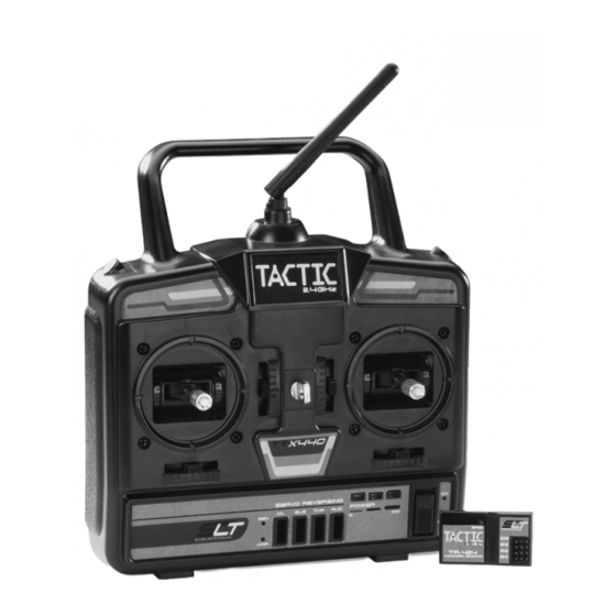 Tactic TTX440 Radio Control Transmitter Manuals