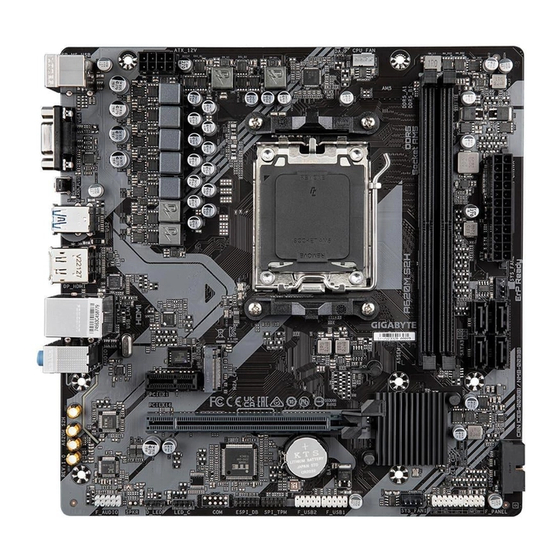 Gigabyte A620M S2H Manuals