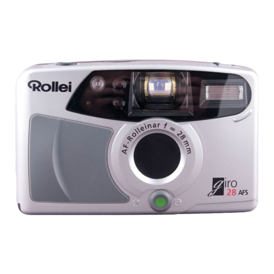 Rollei 28 AFS User Manual