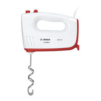 Bosch MFQ363 GB Series Instruction Manual