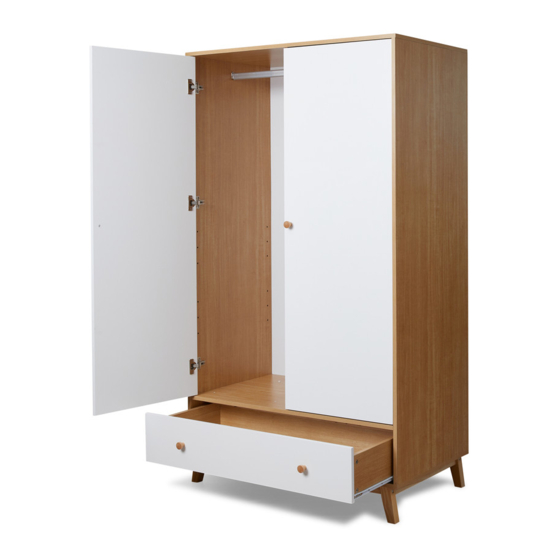 Mocka Aspen Wardrobe Assembly Instructions Manual