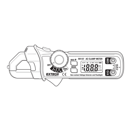 FLIR Extech Instruments MA150 Manual