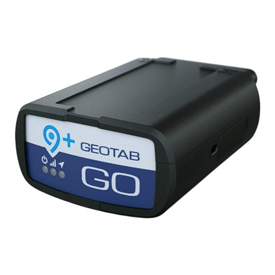 Geotab GO9+TM Manual