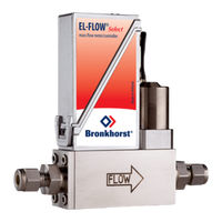 BRONKHORST EL-FLOW Select Quick Start Manual