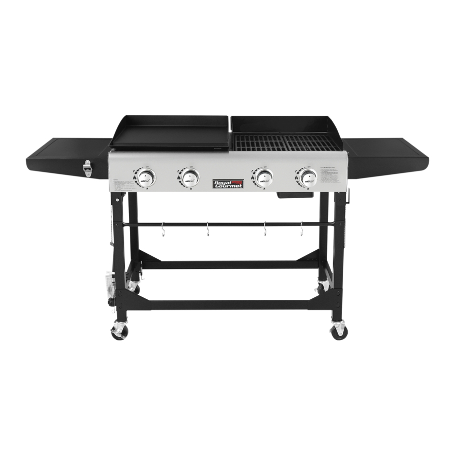 Royal Gourmet GD401 - Gas Griddle Manual
