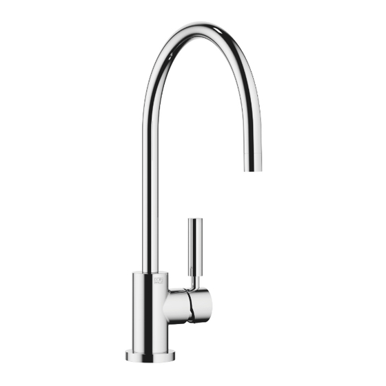 Dornbracht 33 826 888 Series Installation Instructions Manual