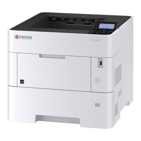 Kyocera ECOSYS P3160dn Service Manual