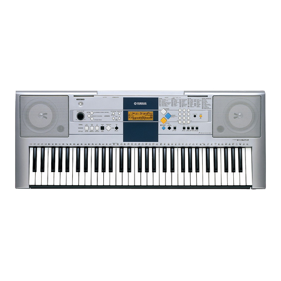 Yamaha PSR-E323 Data List