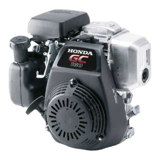 Honda GC160-QHA Owner's Manual
