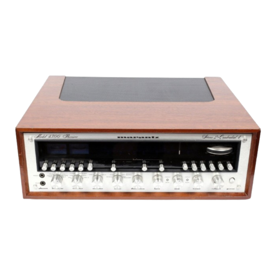 Marantz 4300 Owner's Manual