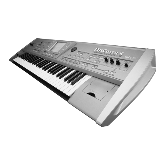 Roland DisCover 5 Service Notes
