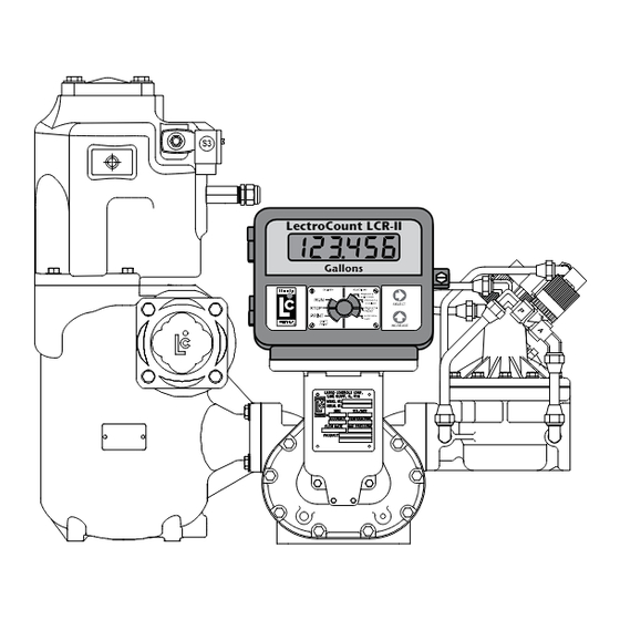 Liquid Controls LectroCount LCR-II E3657 Series Installation Manual