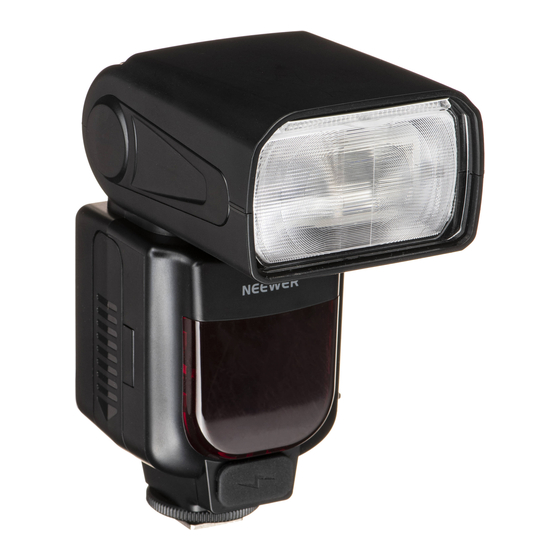 NEEWER Speedlite 750II Camera Flash Manuals