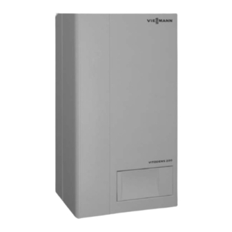 Viessmann Vitodens 200 Start-Up/Service Instructions