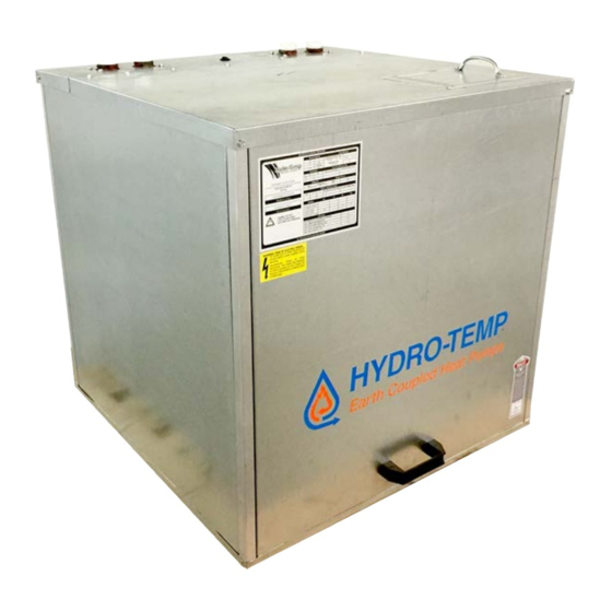 Hydro-Temp HOT Series Customer's Manual