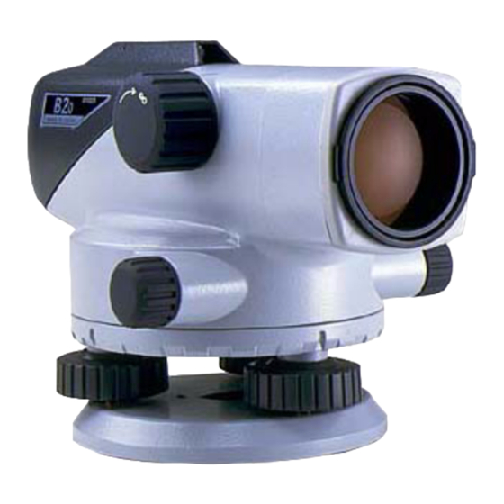 Sokkia B21 Operator's Manual