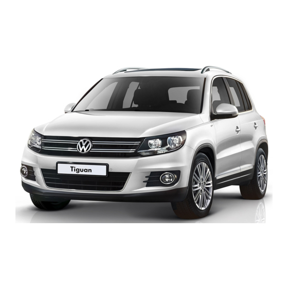 Volkswagen Tiguan 2014 Quick Reference Book