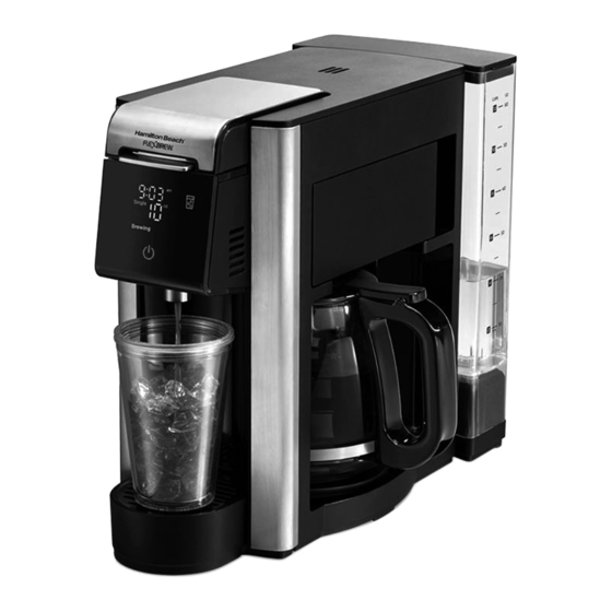 Hamilton beach FlexBrew Advanced 5 in 1 Manuals ManualsLib