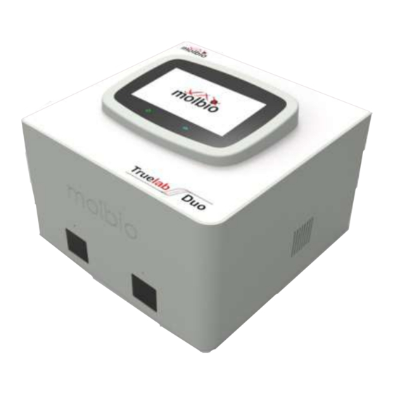 Molbio Truelab Duo User Manual