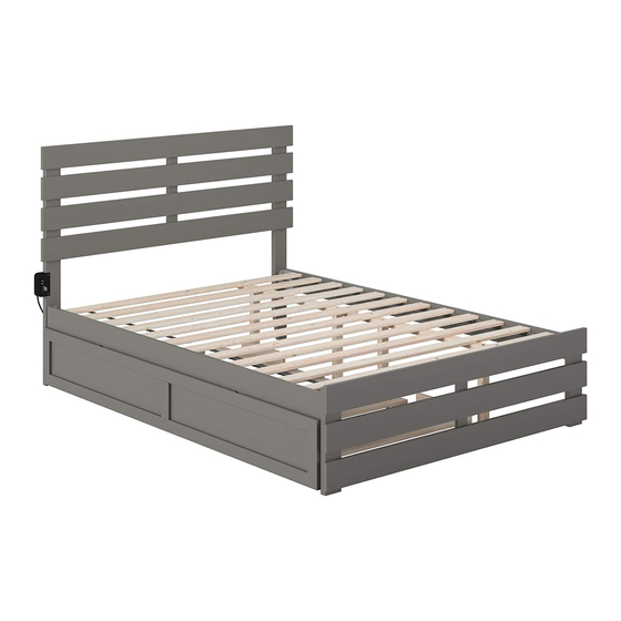 AFi Atlantic OXFORD HEADBOARD & FOOTBOARD Assembly Instructions Manual