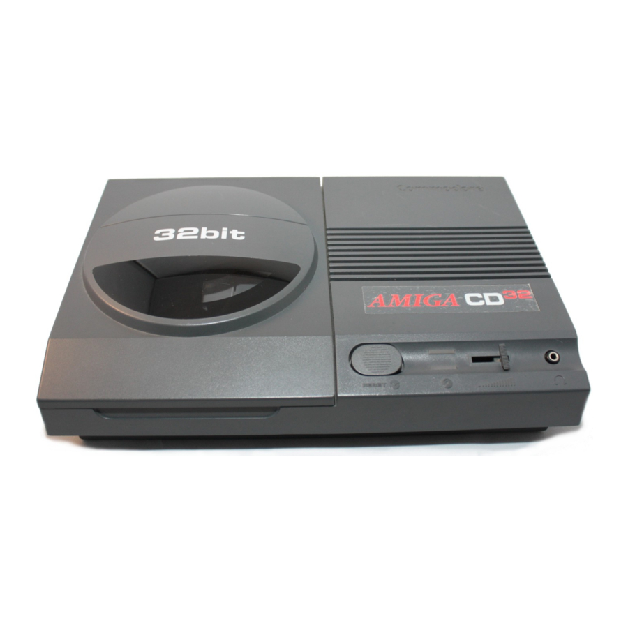 Commodore Amiga CD32 User Manual