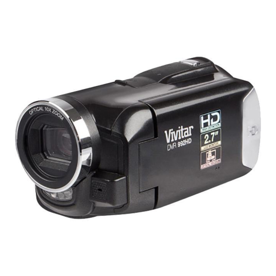 Vivitar DVR 992HD User Manual